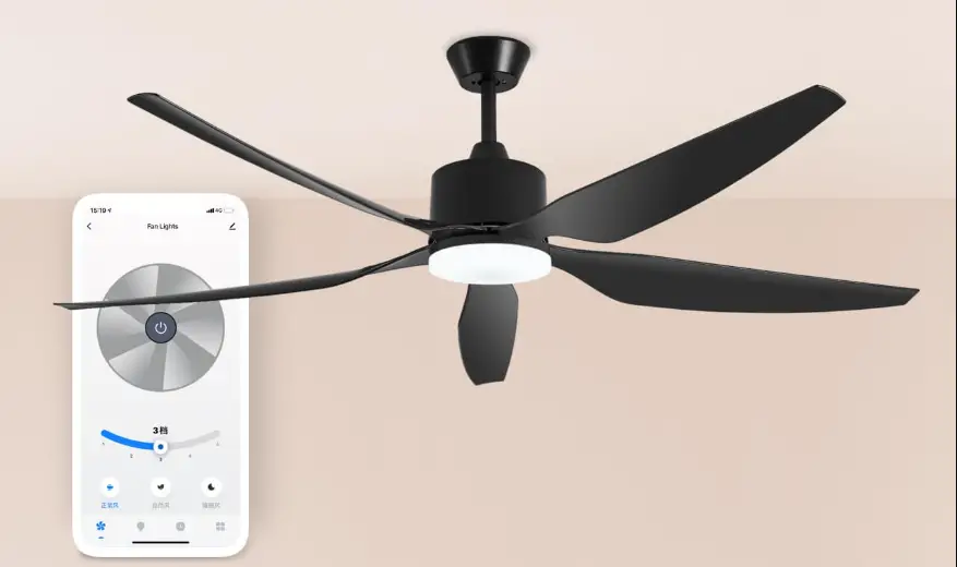 tuya-LED-Fan-with-Remote-Control-product-image