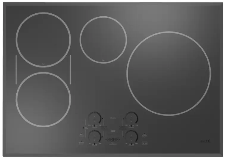 CAF CHP90301TBB 30 in 4 Elements Black Induction Cooktop-