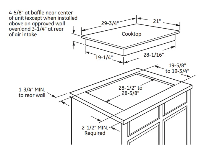 CAF CHP90301TBB 30 in 4 Elements Black Induction Cooktop-fig2