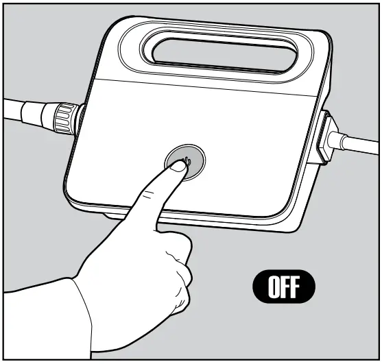 Removing the Pool Cleaner from the pool