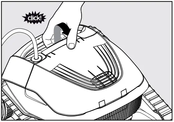 CLEANING THE NET CANISTER