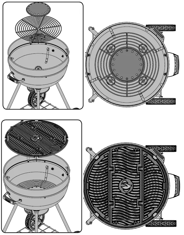 NAPOLEON-PRO22K-LEG-2-Outdoor-Charcoal-Grill-fig-11