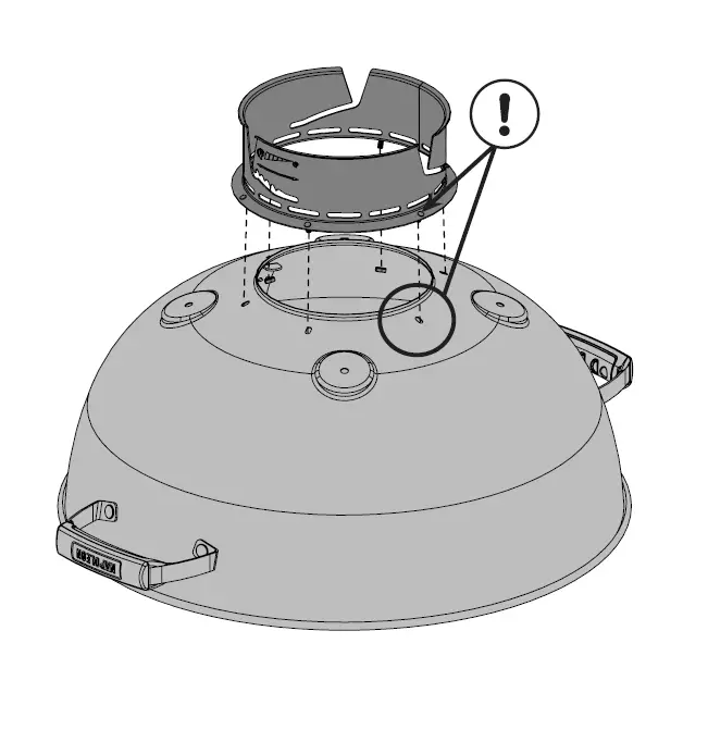 NAPOLEON-PRO22K-LEG-2-Outdoor-Charcoal-Grill-fig-5