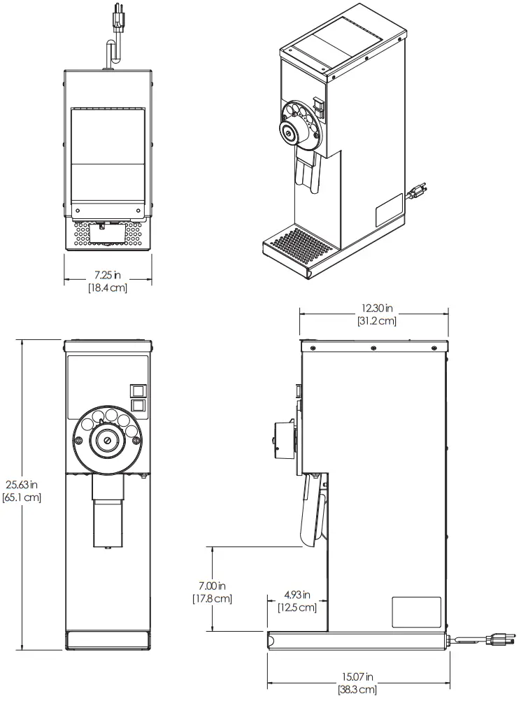Curtis GSG Series Automatic Coffee Grinder - Figure 10