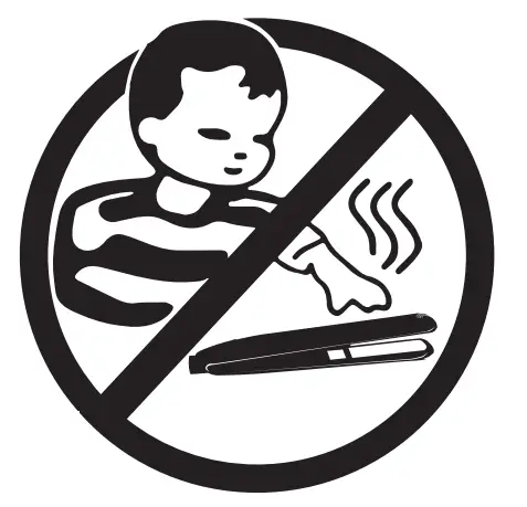 HOT TOOLS HTST2588 1 Inch Professional Tourmaline Ceramic Flat Iron - icon