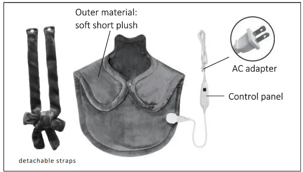 COMFIER KH-018C Electric Heating Wrap-fig2