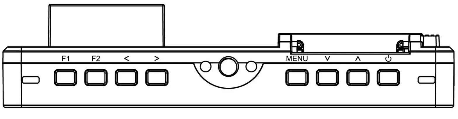 FeelWorld F5Pro 5.5 inch V2 4K HDMI IPS Touchscreen Monitor - Button Instruction