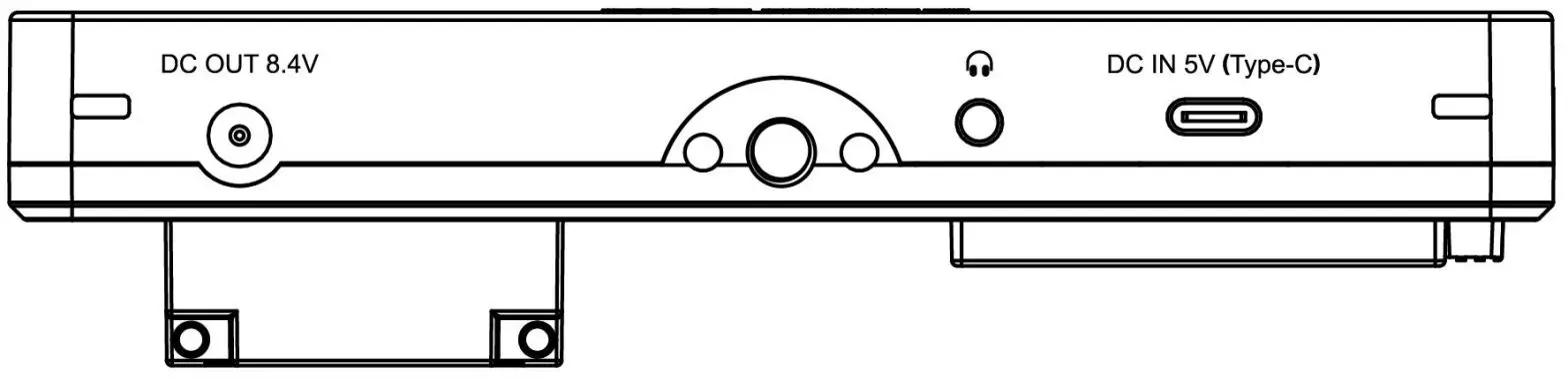 FeelWorld F5Pro 5.5 inch V2 4K HDMI IPS Touchscreen Monitor - Port Instruction