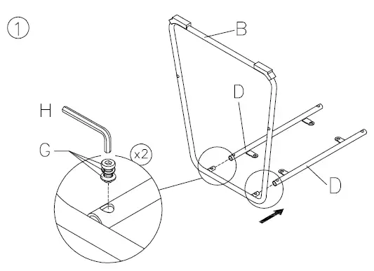 ASHLEY D225-124 Furniture Nerison Upholstered Barstool 2