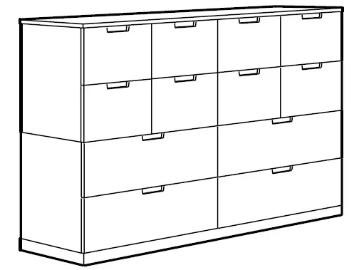IKEA-NORDLI-Bedroom-Series-with-Headboard-and-Storage-FIG-37
