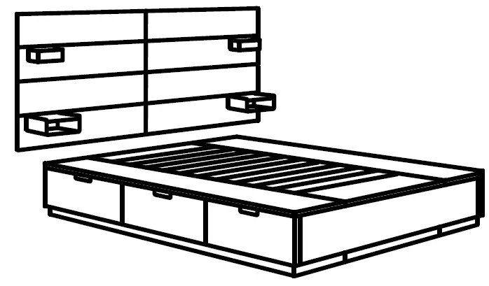IKEA-NORDLI-Bedroom-Series-with-Headboard-and-Storage-FIG-7