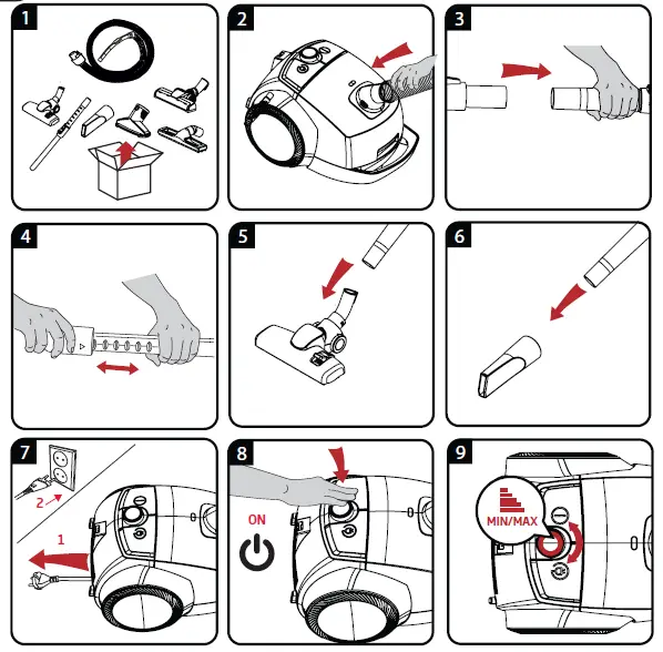 GRUNDIG VCC 4150 L Vacuum Cleaner 2