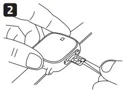 LAMAX WatchY2 Smartwatch User Guide - Insert the SIM card with the chip towards
