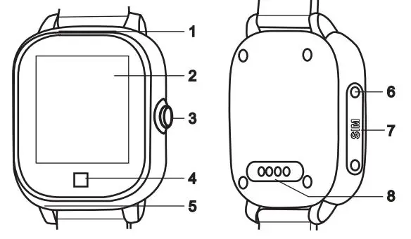 LAMAX WatchY2 Smartwatch User Guide - Product Overview