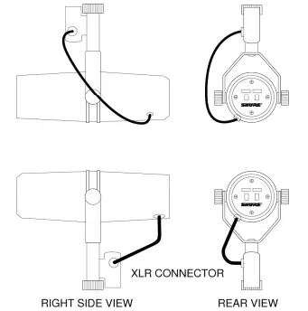 Boom and Microphone Stand Mounting Configuration