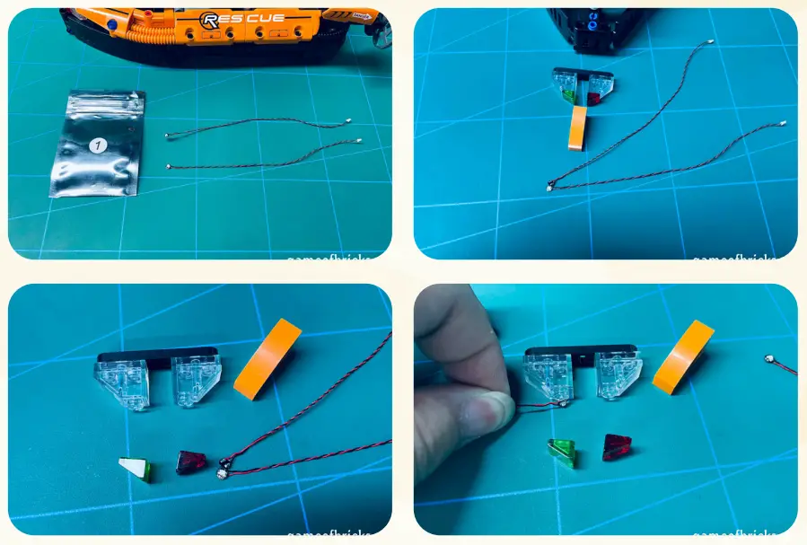 GAME OF BRICKS 42120 Light Kit for Rescue Hovercraft Building Toy - Featured image