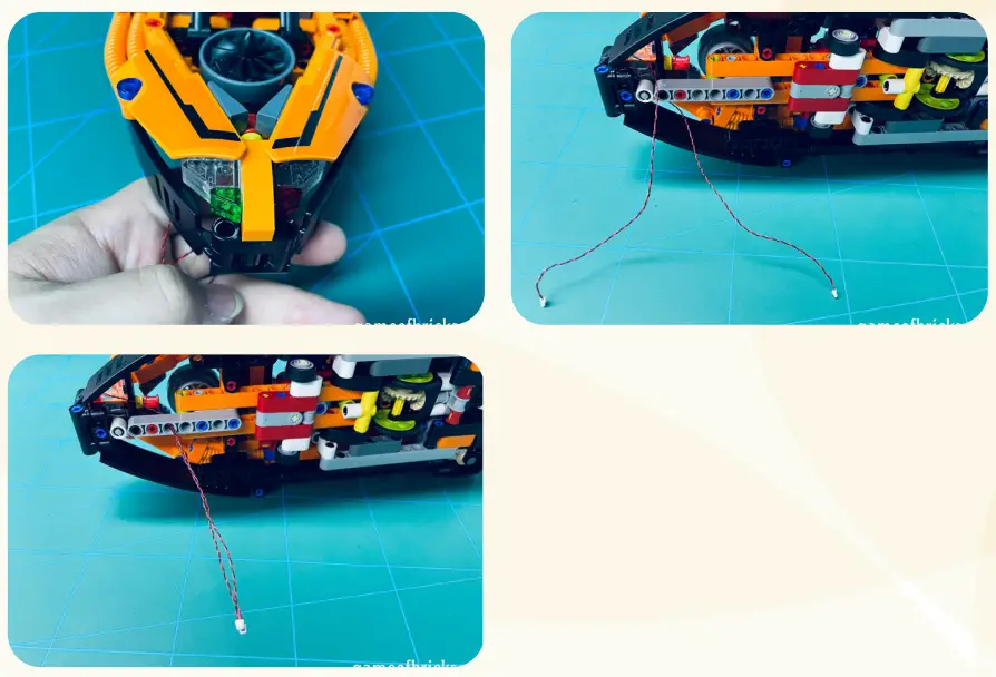 GAME OF BRICKS 42120 Light Kit for Rescue Hovercraft Building Toy - Figure 3