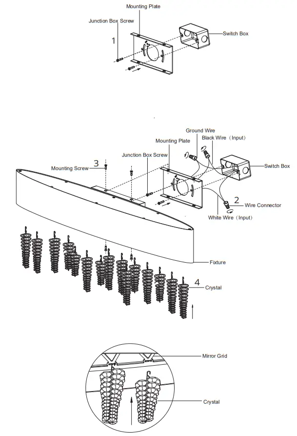 SCHONBEK S3510 700O Soleil 9 Inch Tall LED Wall Sconce-fig3