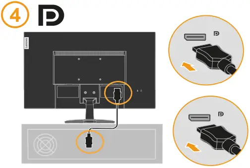 Lenovo C27Q-35 27 Inch 2K QHD Monitor 4
