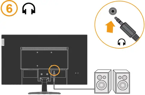 Lenovo C27Q-35 27 Inch 2K QHD Monitor 6