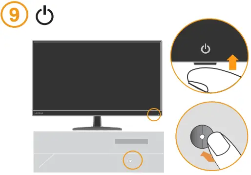 Lenovo C27Q-35 27 Inch 2K QHD Monitor 9