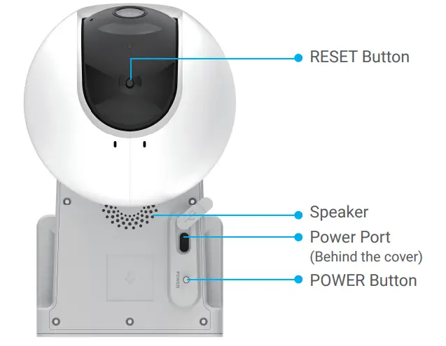 EZVIZ HB8 Battery-Powered Pan and Tilt Wi-Fi Camera - Basics 2