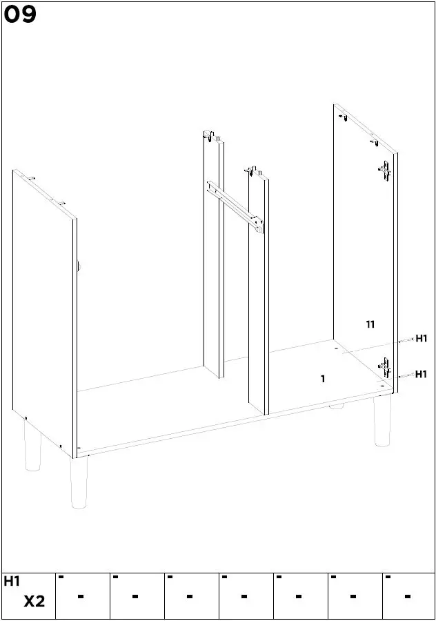 Demobile-91401-Kitchen-Kit-4-Doors-1-Drawer-Amendola-White-fig- (11)
