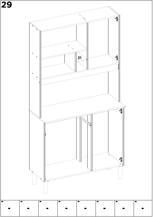 Demobile-91401-Kitchen-Kit-4-Doors-1-Drawer-Amendola-White-fig- (31)