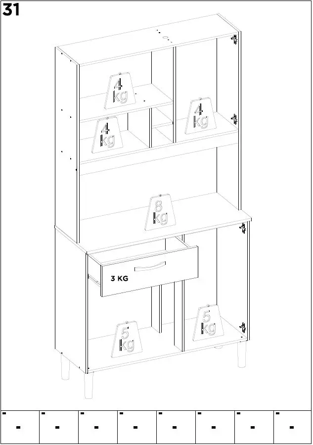 Demobile-91401-Kitchen-Kit-4-Doors-1-Drawer-Amendola-White-fig- (33)