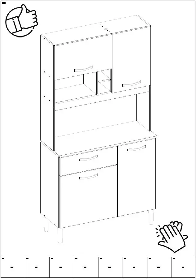 Demobile-91401-Kitchen-Kit-4-Doors-1-Drawer-Amendola-White-fig- (38)