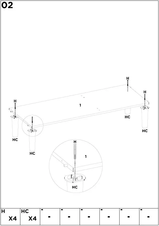 Demobile-91401-Kitchen-Kit-4-Doors-1-Drawer-Amendola-White-fig- (4)