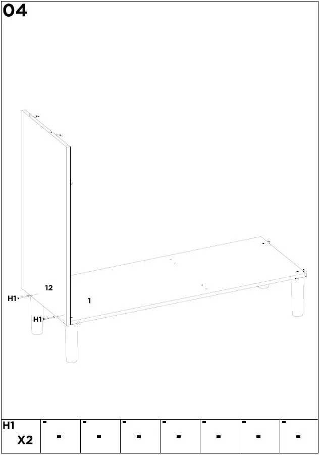 Demobile-91401-Kitchen-Kit-4-Doors-1-Drawer-Amendola-White-fig- (6)