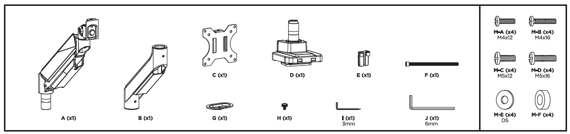 VSEVEN-DM1HDS-49-Inch-Clamp-Mount-for-Monitor-5