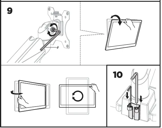 VSEVEN-DM1HDS-49-Inch-Clamp-Mount-for-Monitor-9
