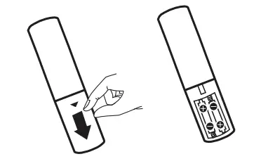 Install Remote Control Battery