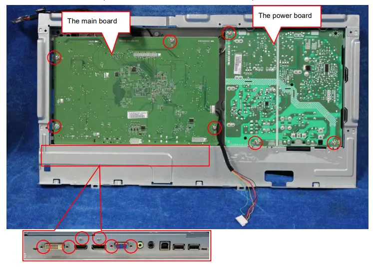 BenQ BL2420PT Professional and Photography Monitor- Disassembly11