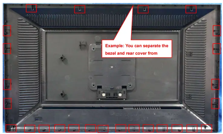 BenQ BL2420PT Professional and Photography Monitor- Disassembly6