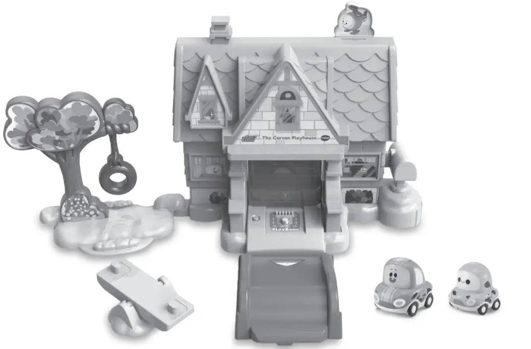 vtech 80-545400 The Carson Playhouse -figure 1