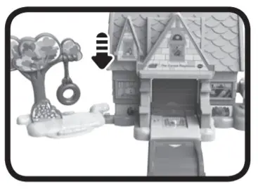 vtech 80-545400 The Carson Playhouse -figure 17