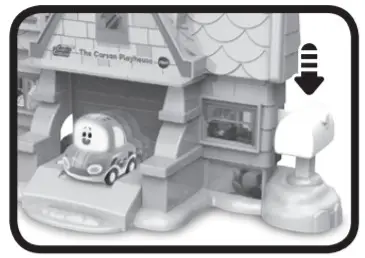 vtech 80-545400 The Carson Playhouse -figure 22