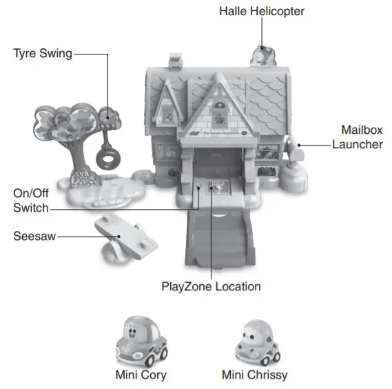 vtech 80-545400 The Carson Playhouse -figure 6