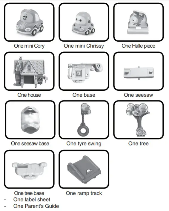 vtech 80-545400 The Carson Playhouse -figure 7