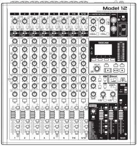 TASCAM Multitrack Recording Console -- Console