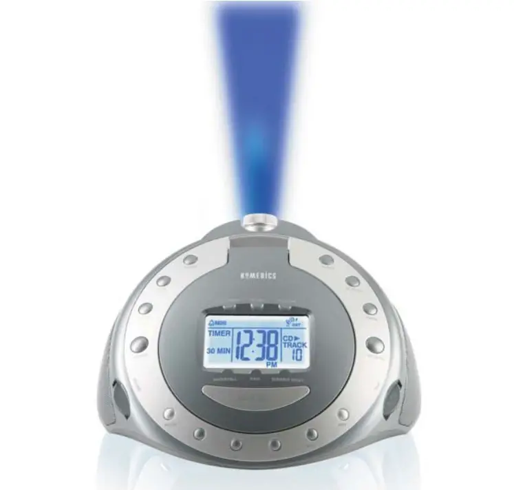 Homedics Ss-6000 Soundspa Platinum Cd Player Clock Radio And Sound Machine Instruction Manual And Warranty Information