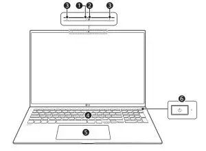 LG 17Z95P Series Laptop - Front
