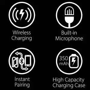 Bluestone TWS4 Echo True Wireless Earbuds with Charging Case and Wireless Charging Pad - icon