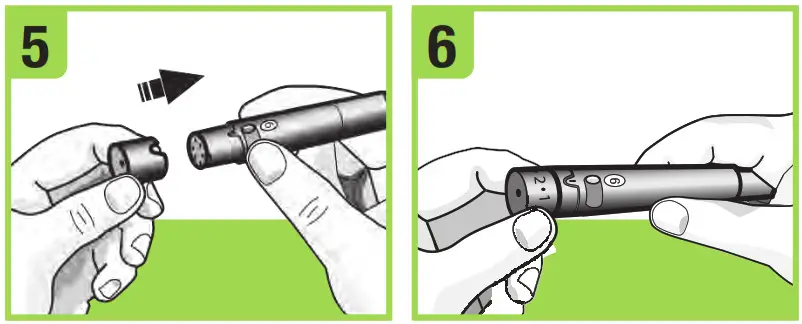 ACCU-CHEK Blood Glucose Monitoring-Lancing Device 5