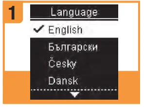 ACCU-CHEK Blood Glucose Monitoring- Language