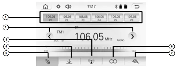 savv DMH-N700 RDS AV Receiver - tuner opration