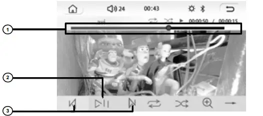 savv DMH-N700 RDS AV Receiver - vedio and image opration